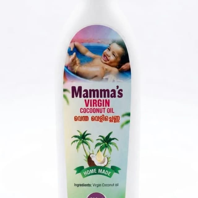 Mamma's Virgin Coconut Oil For Baby Massage, Skin And Hair Care/ 100% Natural For New Born