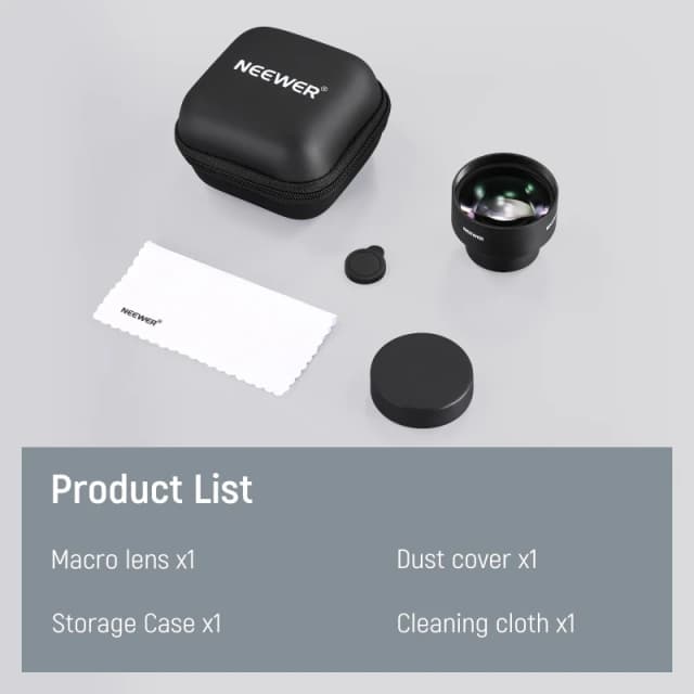 NEEWER 105mm HD Macro Lens For Smartphone (LS-26)