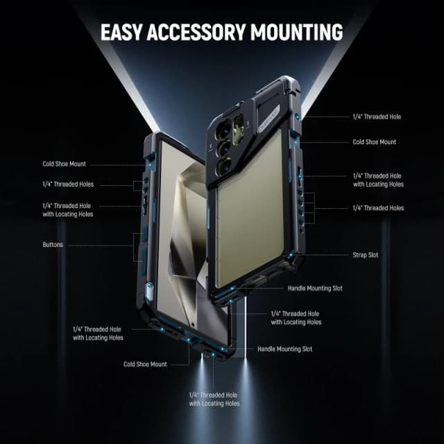 NEEWER Phone Cage For SAMSUNG S24 Ultra - PA042+PA045S