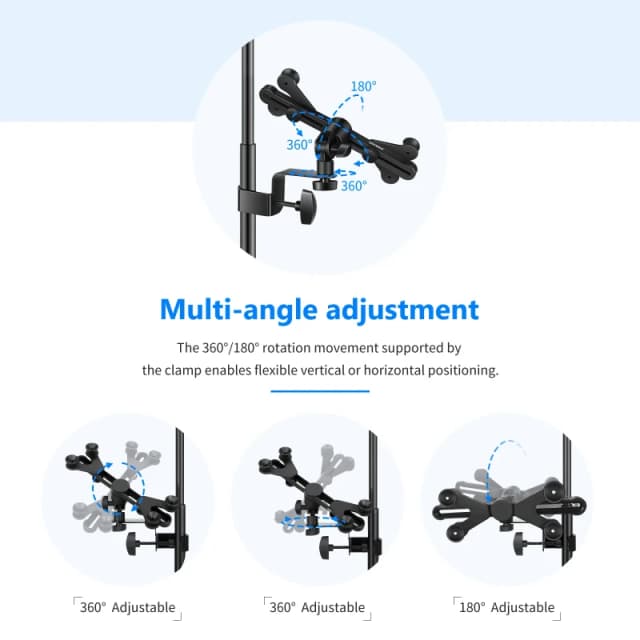 NEEWER 6-11 inch Adjustable Tablet Holder