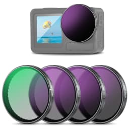 NEEWER 4 Pack ND&CPL Filter Set for Action 3/4/5 Pro