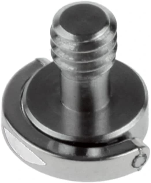 NEEWER Stainless Steel D Shaft D-ring 1/4" Mounting Screw 0.39"/10mm Shaft