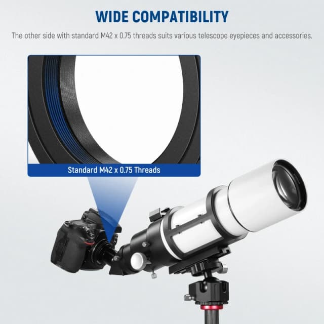 NEEWER T Ring for Nikon F Mount Cameras & Telescopes (LA-01)