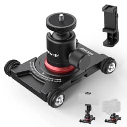 NEEWER Camera Slider Dolly with Ball Head & Phone Clamp (SD001)