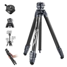 NEEWER 62" Carbon Fiber Travel Tripod (LT32)