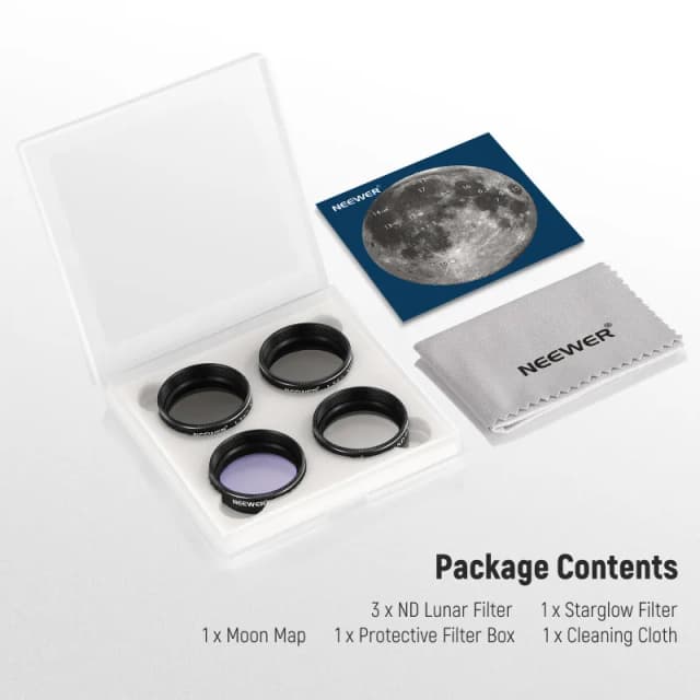 NEEWER Lunar Filter Kit with 3 ND Lunar Filters (FL-25)