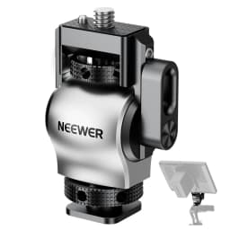 NEEWER Color Blocking Monitor Mount with Cold Shoe (MA013)