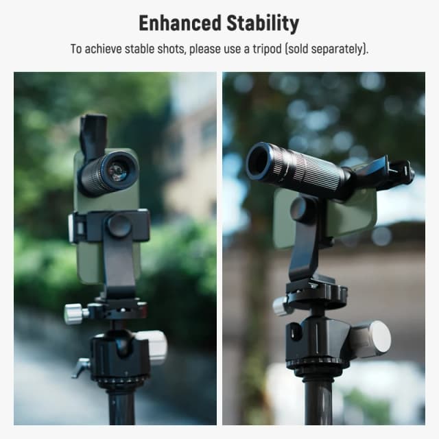 NEEWER PRO 7X Telephoto Lens with 17mm Lens Thread Phone Lens Clip (LS-36)