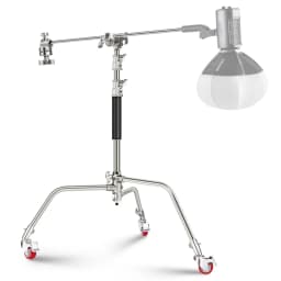 NEEWER 73"/186cm Stainless Steel Heavy Duty C Stand (SC186W)