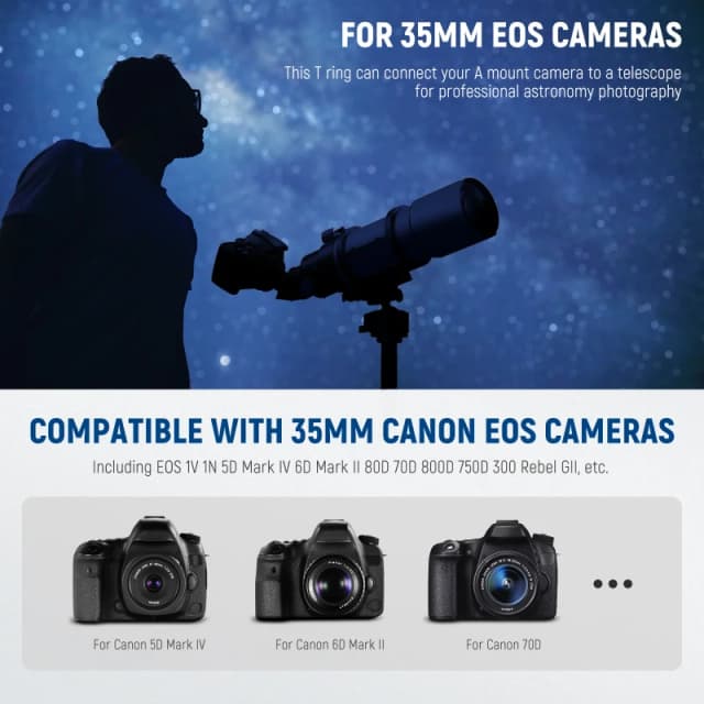 NEEWER T Ring For Canon EOS Cameras & Telescopes (LA-02)