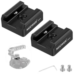 NEEWER 2 Pack Cold Shoe Mount Adapter (UA031)