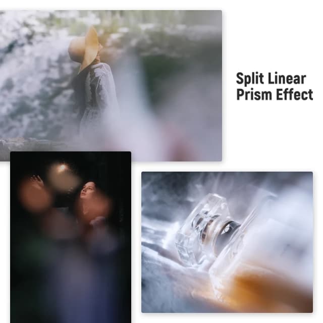 NEEWER  79mm Split Diopter Effect Filter (FL-E5)