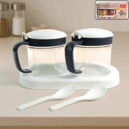 Apex Container Pickle (2 Pc) Leak-Proof, Airtight Jar for Pickles, Spices & Condiments.