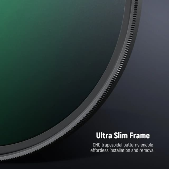 NEEWER 1/8 Black Diffusion Filter Cinematic Dreamy Effect Filter