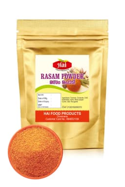 HAI's Rasam Powder | 100g Authentic Aromatic Spice Blend | Homemade Taste | Pure & Fresh Spices | No Chemicals, Additives, or Preservatives | Traditional Rasam Masala