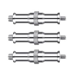 NEEWER ST23 3 Pack Standard 1/4” to 3/8” Metal Male Converter Threaded Screw Adapter