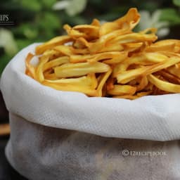 Feast N Harvest Premium Kerala Jackfruit Chips (Chakka) | Crispy, Tasty & Crunchy | 100% Natural | Fried in Coconut Oil | Traditional & Authentic Kerala Snack