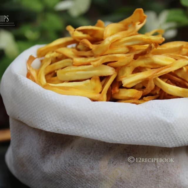 Feast N Harvest Premium Kerala Jackfruit Chips (Chakka) | Crispy, Tasty & Crunchy | 100% Natural | Fried in Coconut Oil | Traditional & Authentic Kerala Snack