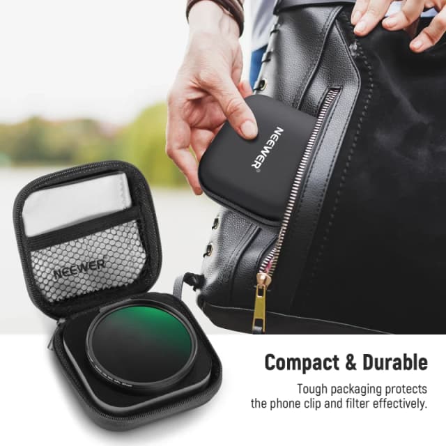 NEEWER 67mm CPL Filter for Cell Phone Camera Lens（S24 compatible)(FL-41)