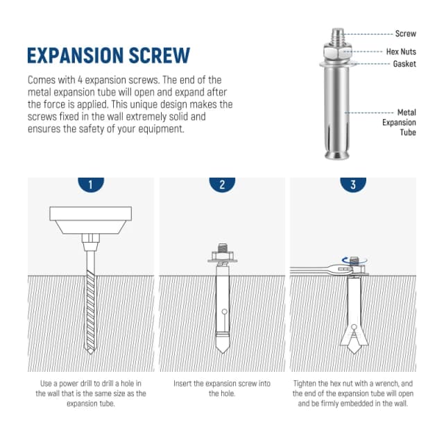 NEEWER 3.34 Inch Wall Ceiling Mount (ST-WM1)