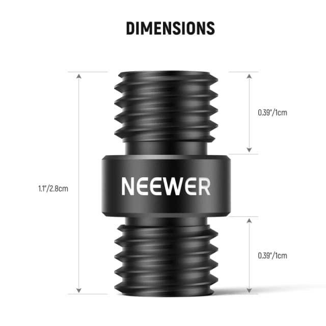 NEEWER 15mm Rod Connector (SR020)