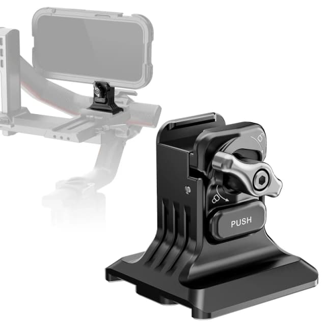 NEEWER Phone Tripod Mount for 2nd Gen 15 Pro/15 Pro Max S24 Ultra Cage (PA063)