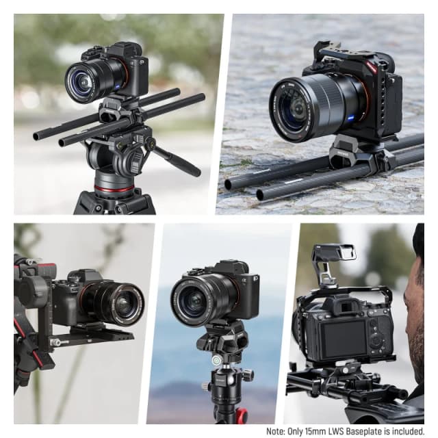 NEEWER 15mm LWS Baseplate (SR006)