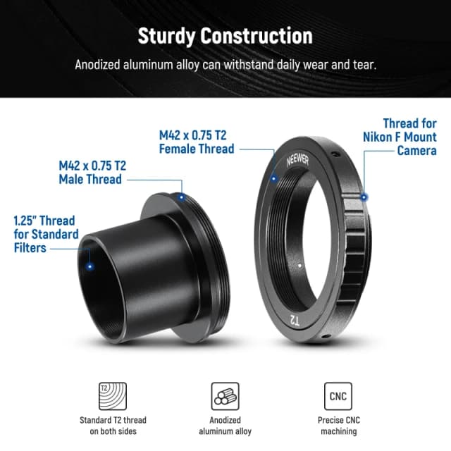 NEEWER T Ring For Nikon F Mount Cameras (LA-04)