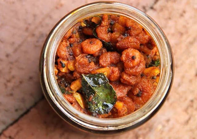 Feast N Harvest Kerala Homemade Prawns Pickle No Chemicals And Flavours 250g