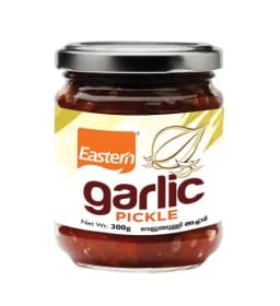 Kerala Eastern Spicy Tasty Garlic Pickle (വെളുത്തുള്ളി അച്ചാർ) - 300 g Bottle | Veluthulli Achar