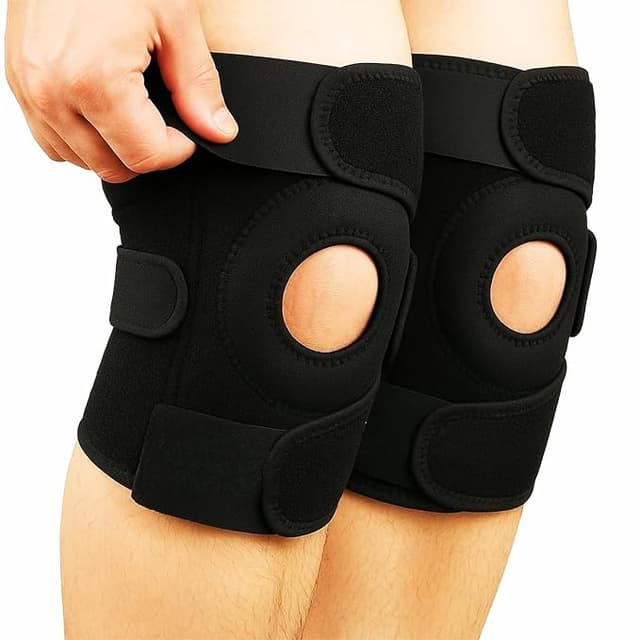 Adjustable Knee Cap Support Brace for Knee Pain, Gym Workout, Running, Arthritis, and Protection for Men and Women