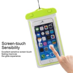 Waterproof Sealed Transparent Bag with Underwater Pouch Phone Case (Color May Vary)