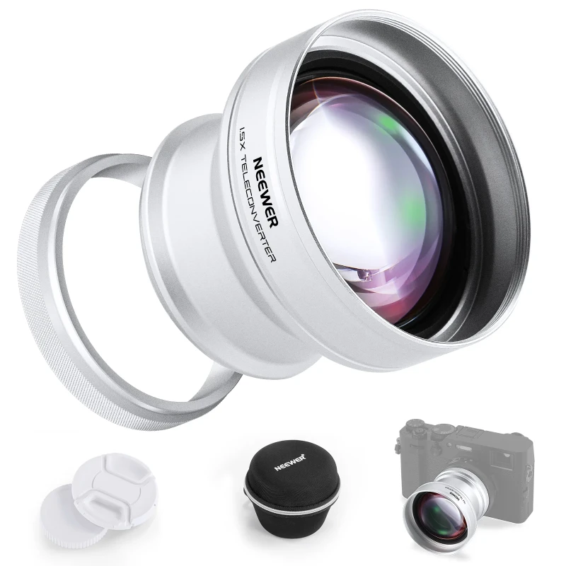 NEEWER 1.5X Telephoto Additional Lens For Fujifilm X100 Series (LS-61)