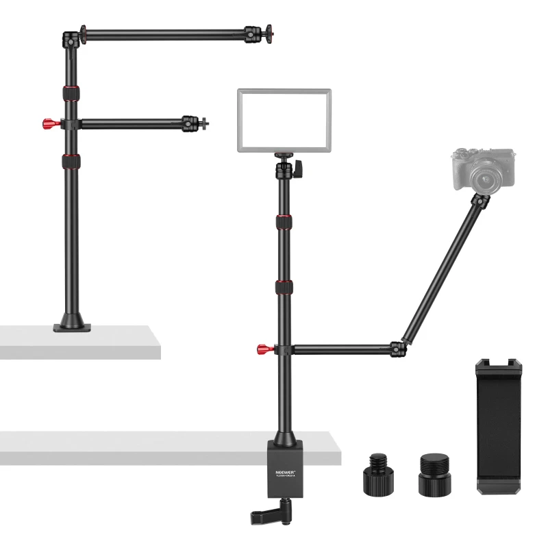 TL253A+CR221A Camera Desk Mount Stand