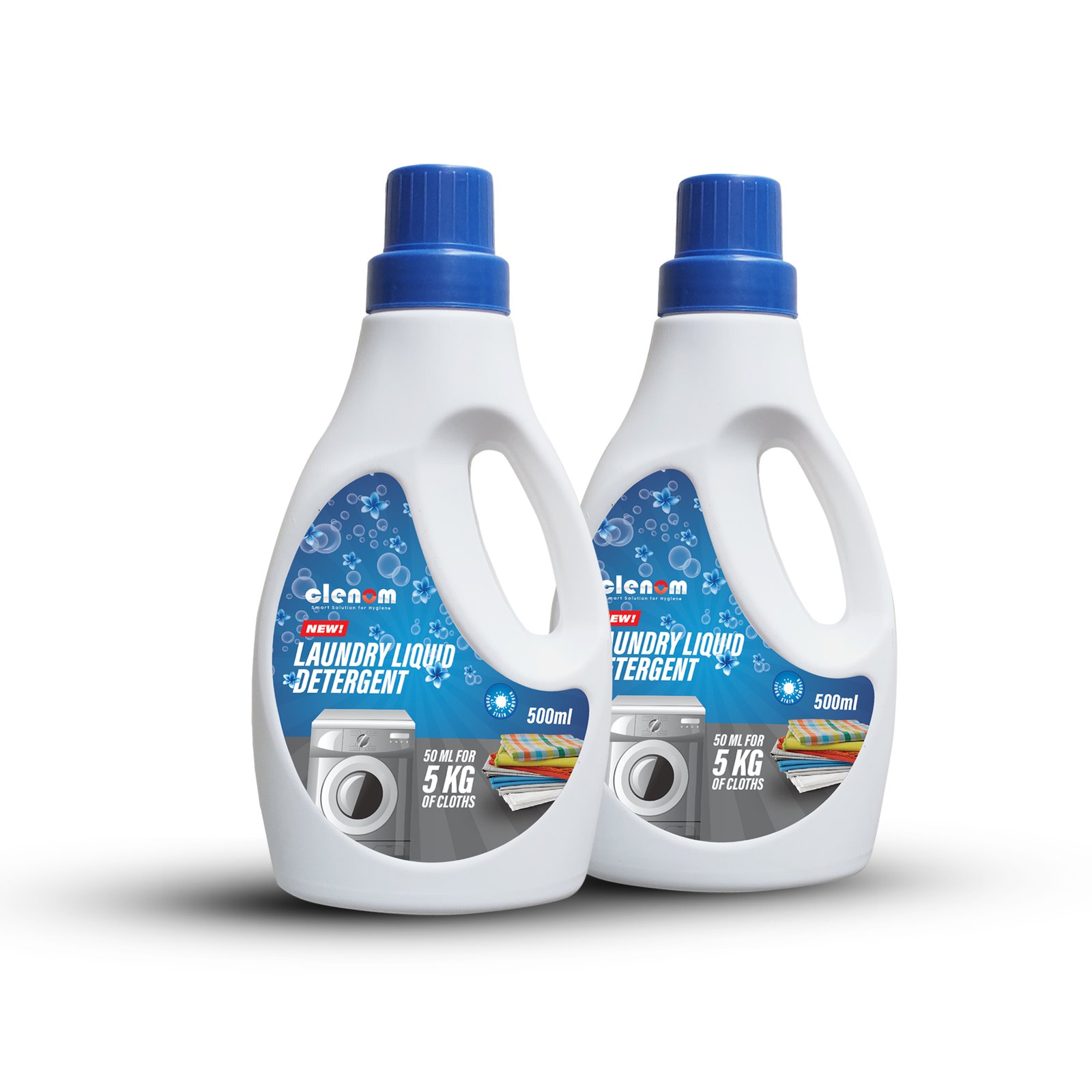 Clenom Liquid Detergent (pack of 2), Each 500 ml