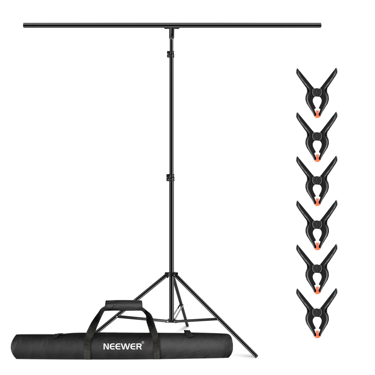 8.5ft/2.6M T-Shape Background Support Stand Kit (NK-ST1526)