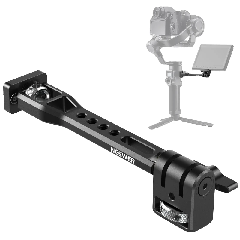 NEEWER Adjustable Field Monitor Mount for Gimbal Stabilizer (GA005)