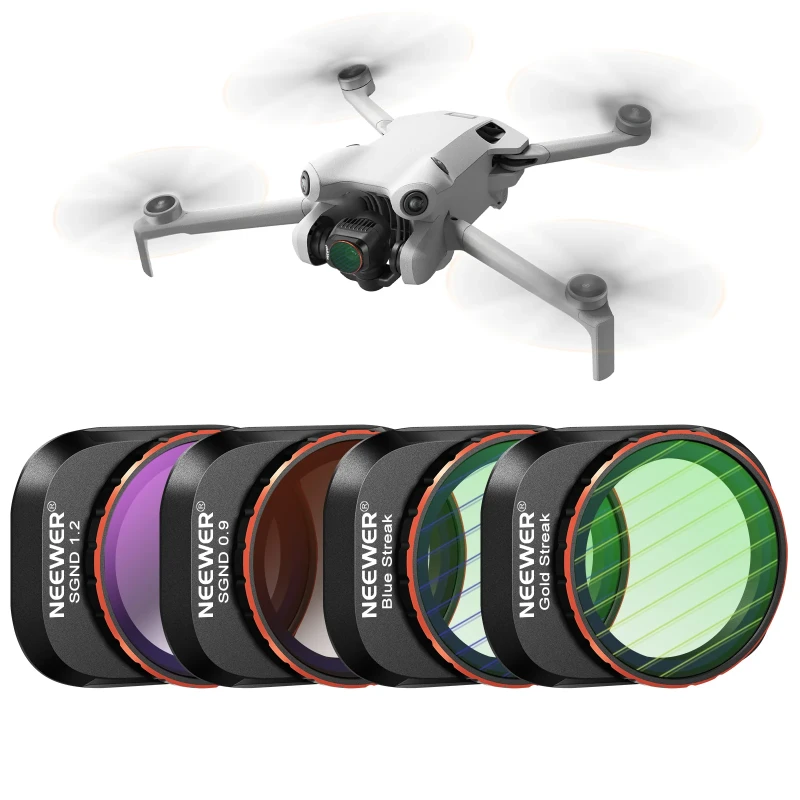 NEEWER 4 Pack ND and Effect Filter Set For DJI Mini 4 Pro