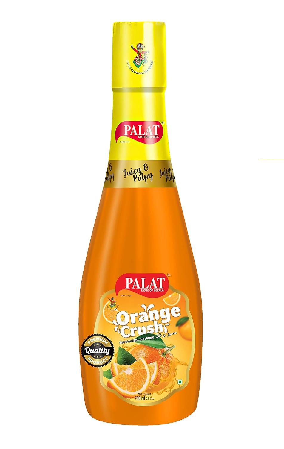 Palat Orange Crush Fresh Juicy And Delicious (700 Ml), Liquid