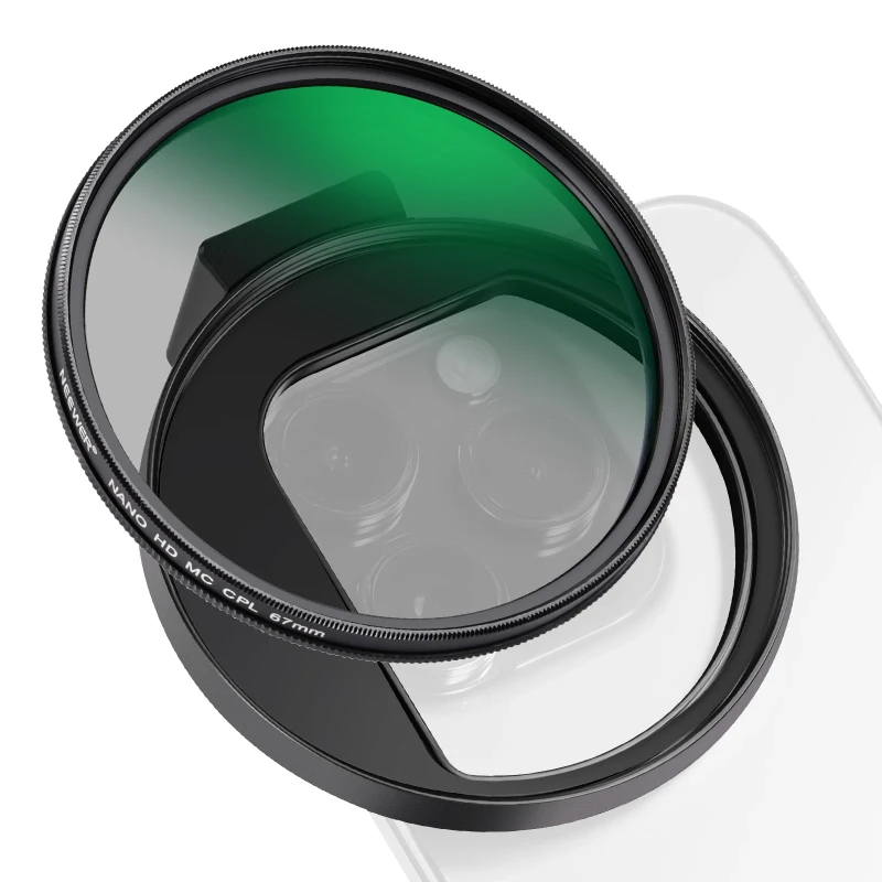 NEEWER 67mm CPL Filter for Cell Phone Camera Lens（S24 compatible) (FL-41)