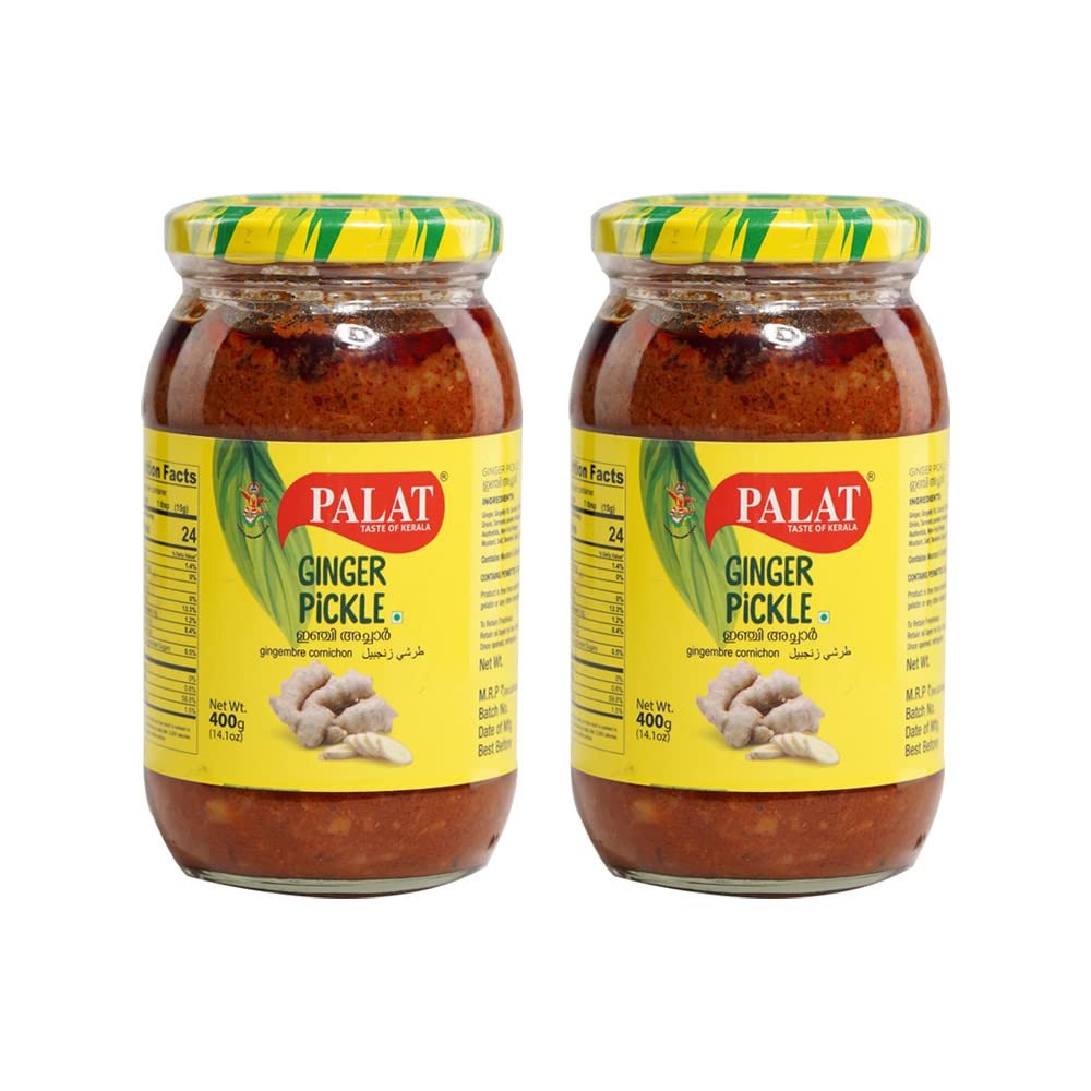 PALAT -GINGER PICKLE (400 gm) -Pack of 2