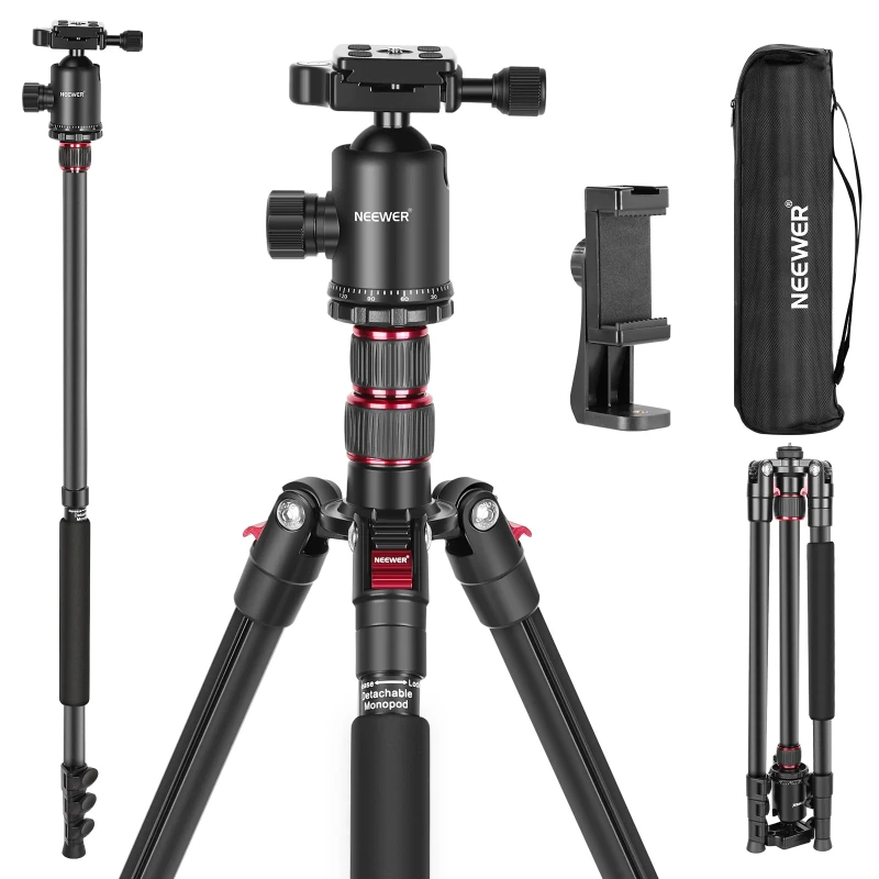 77'' Aluminum Alloy Camera Monopod Tripod