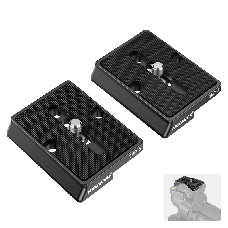 2PCS 200PL Quick Release Plate Aluminum (QRP-3)