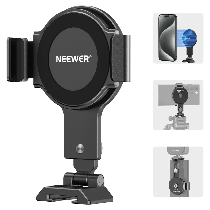 NEEWER Magnetic Phone Tripod Mount Adapter (SP-06)