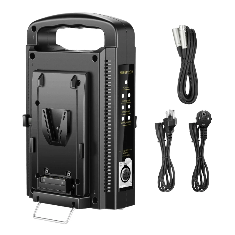 Dual Channel V-Mount/V Lock Battery Charger
