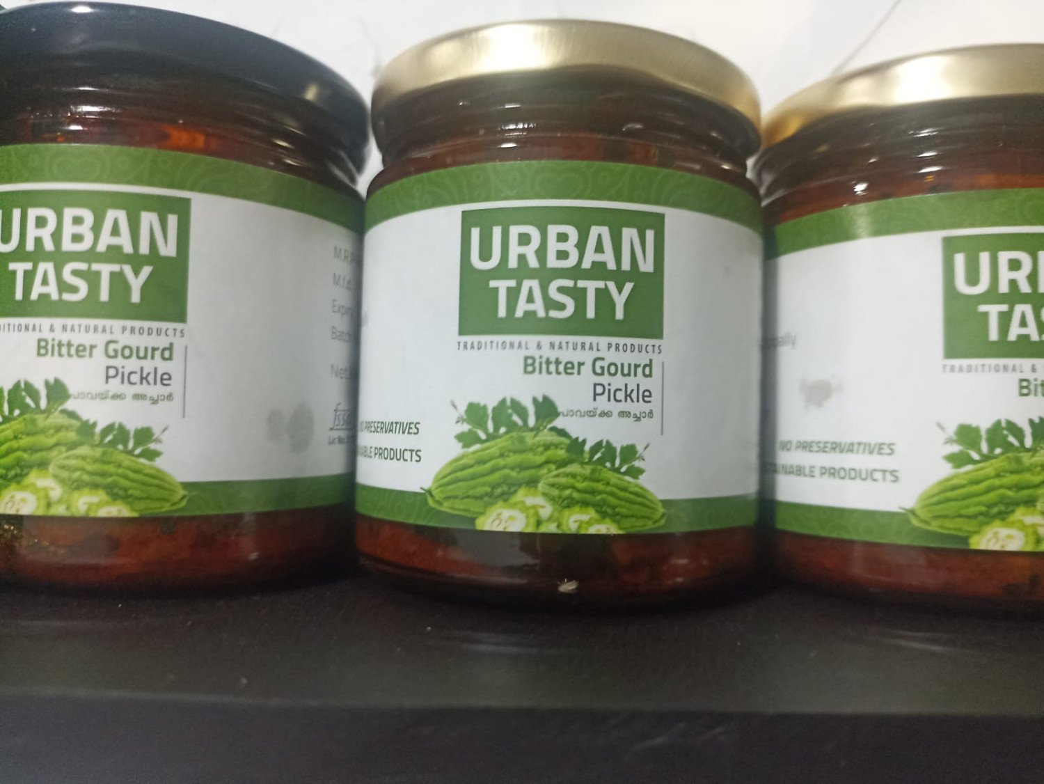 Urban Tasty Authentic Kerala Style Bittergourd pickles | 250gm