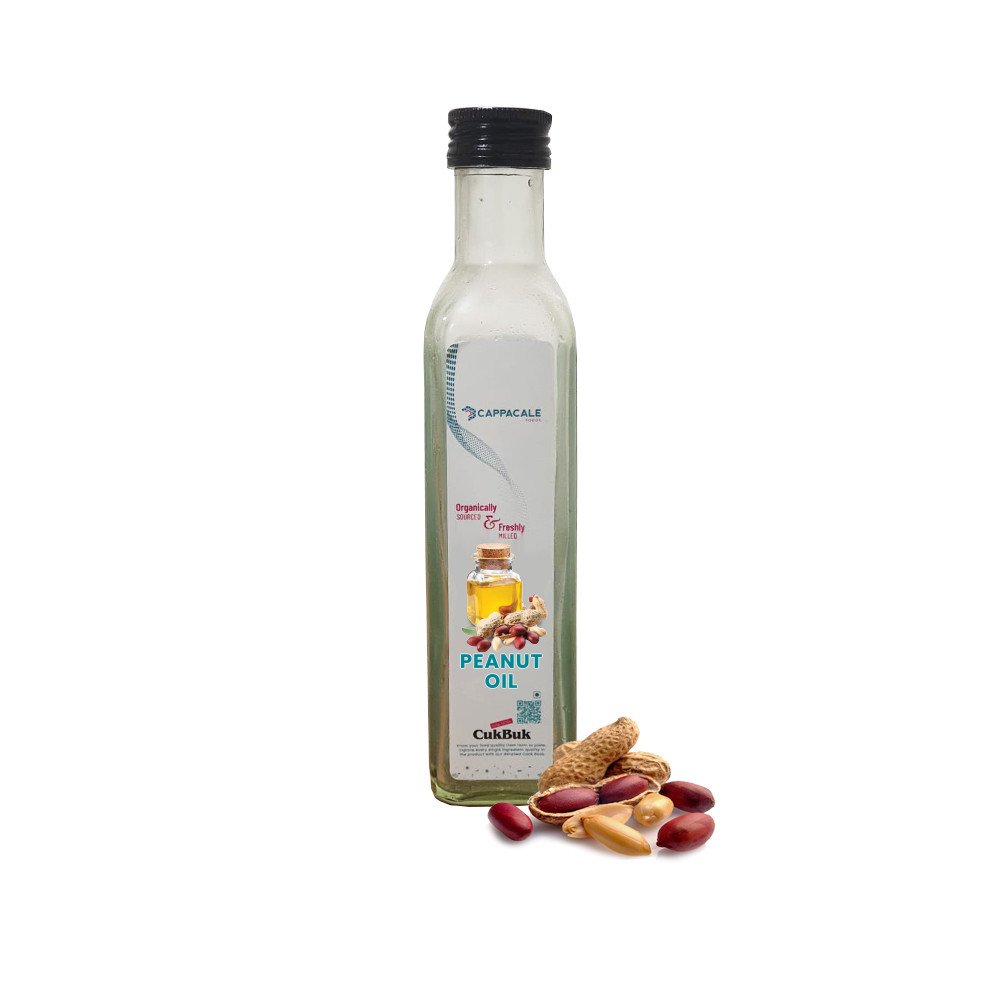 Cappacale Cold Pressed Peanut Oil | Groundnut Peanut Oil | Ghani