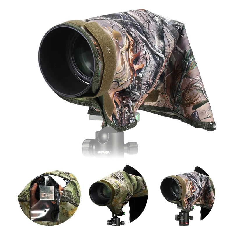 NEEWER Dual Sided Camouflage Rain Cover-XL(PB019)