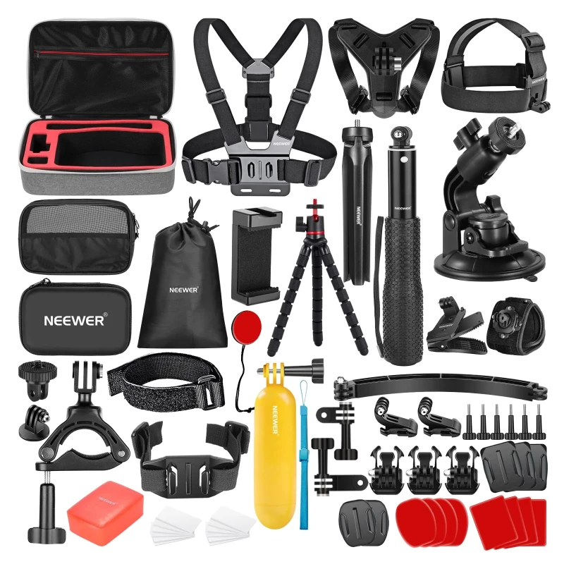 61 in 1 Action Camera Accessory Kit