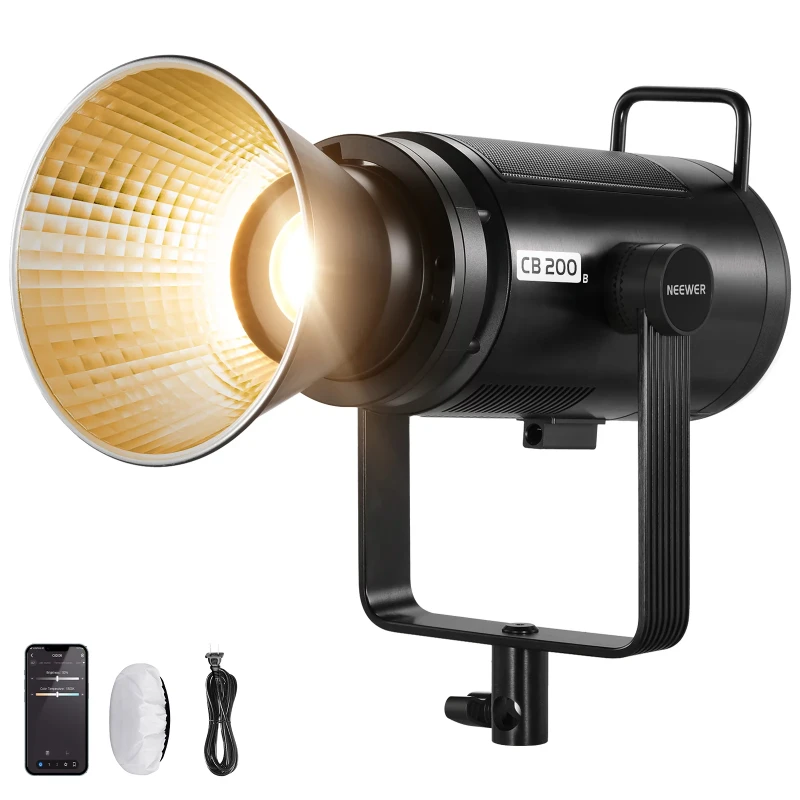 NEEWER Bi-Color 210W LED Video Light (CB200B) - Diffuser Kit